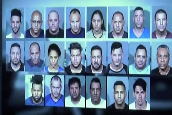 La policía de Las Vegas afirma que 25 personas fueron arrestadas por un plan para revender la ...