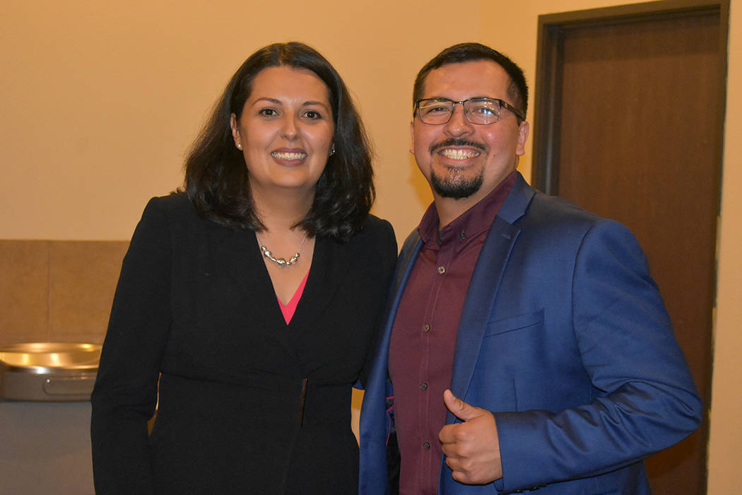 El asambleísta Edgar Flores apoyó a Olivia Díaz en esta elección municipal. Martes 11 de ju ...