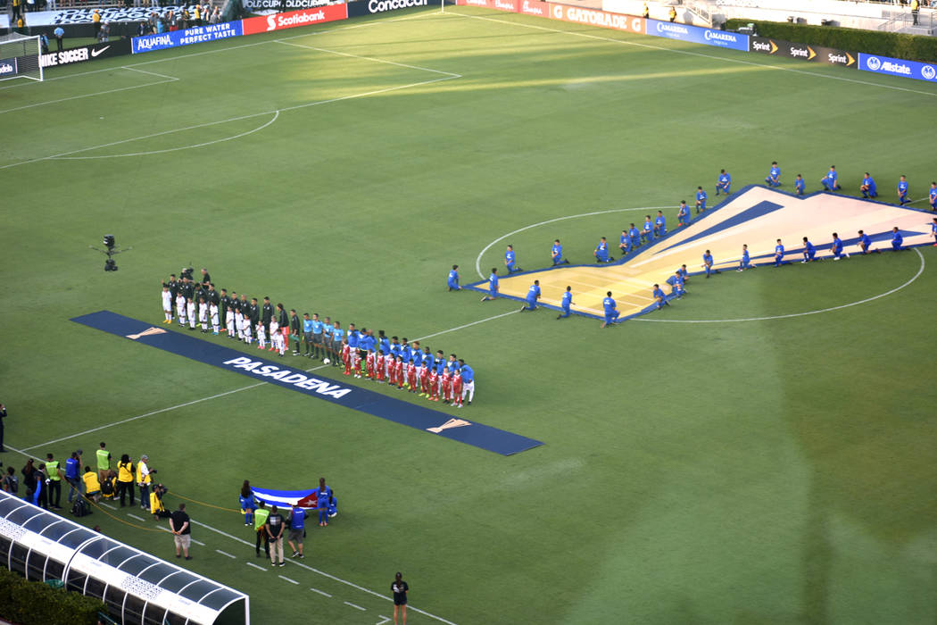 México goleó 7-0 a Cuba en el inició de la edición número 15 de la Copa Oro. Sábado 15 de ...