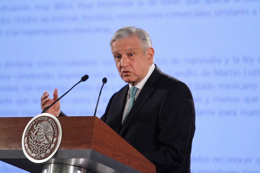 ARCHIVO. México, 10 Jun 2019 (Notimex- Guillermo Granados).- El presidente Andrés Manuel Lóp ...