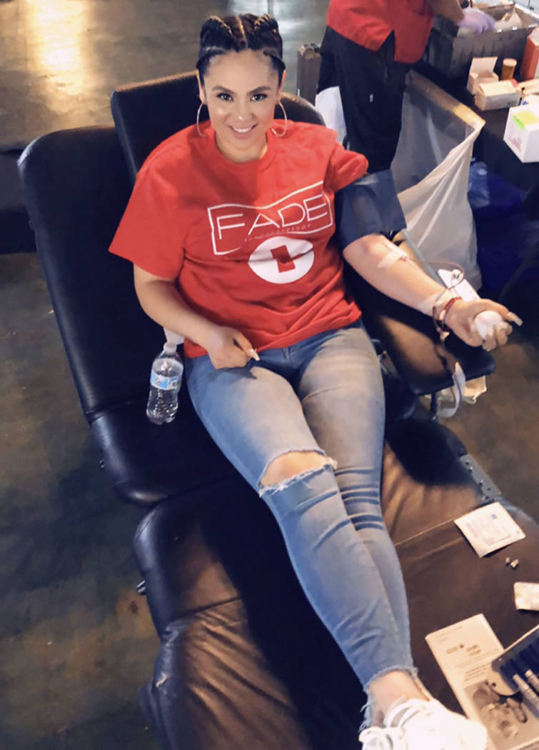 Jessica Ruíz ha decidido difundir el mensaje de la importancia de la donación de sangre. Foto ...