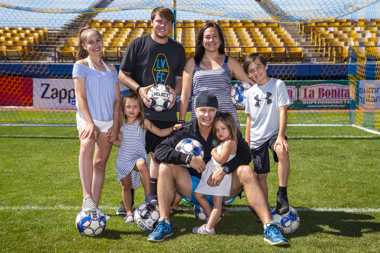 For Lights coach Eric Wynalda, family means 'everything' — VIDEO