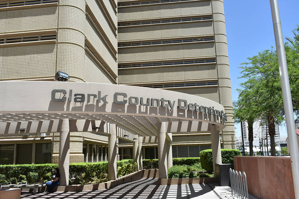 Edificio del Centro de Detención del Condado Clark, situado en el centro de Las Vegas. Miérco ...