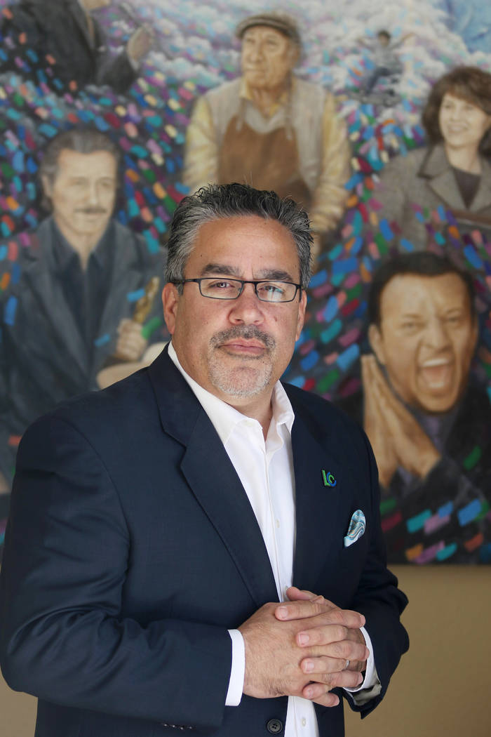 Peter Guzmán, presidente de la Cámara de Comercio Latina. (Ronda Churchill / Las Vegas Business Press)
