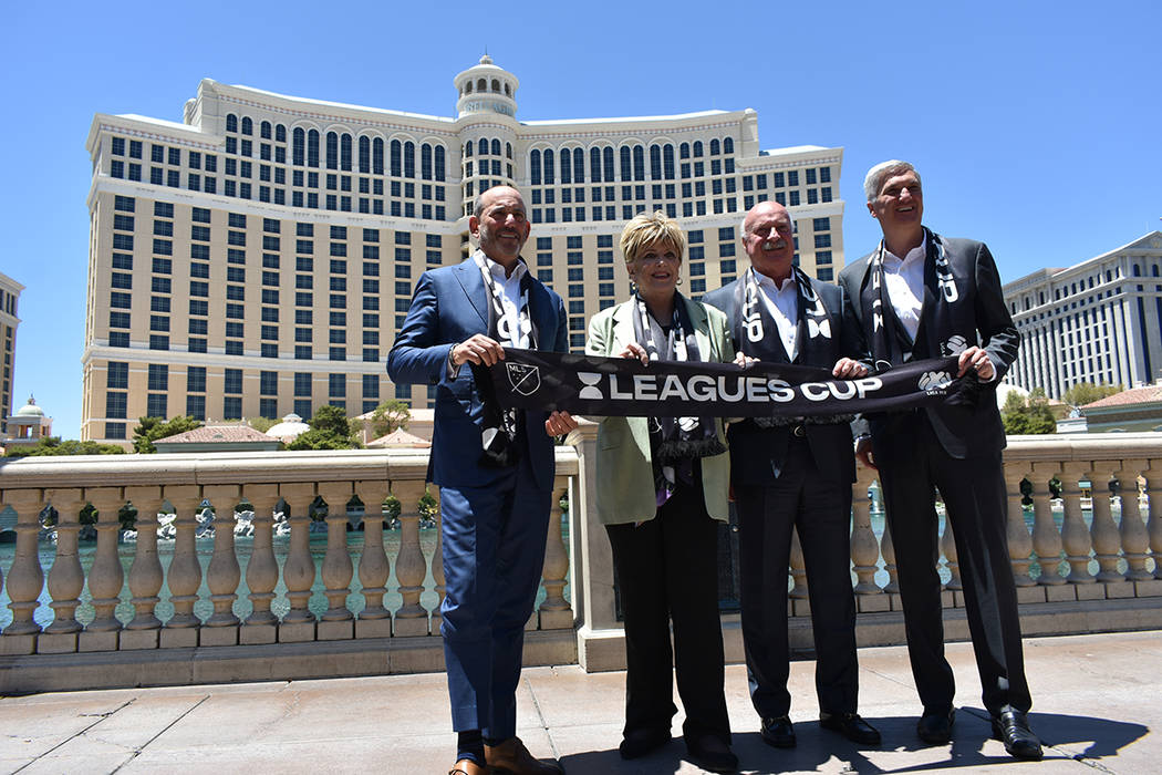 Autoridades de Las Vegas, de la Liga MX y de la MLS anunciaron que la final de la Leagues Cup s ...