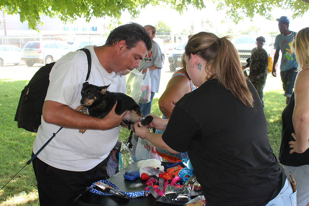 La organización Street Dogz ayuda a las mascotas de los desamparados que les acompañan. Sába ...