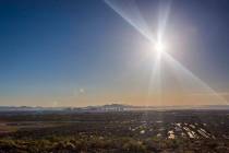 Una advertencia de calor excesivo estará vigente en el valle de Las Vegas desde las 8 a.m. del ...