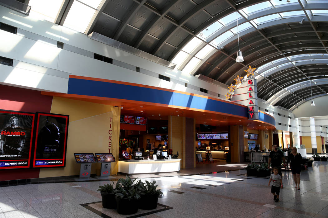 Galaxy Theaters en Boulevard Mall de Las Vegas el miércoles, 21 de agosto de 2019. (K.M. Canno ...