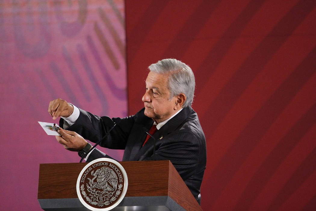 México, 3 Sep 2019 (Notimex-Guillermo Granados).- El Presidente Andrés Manuel López Obrador ...