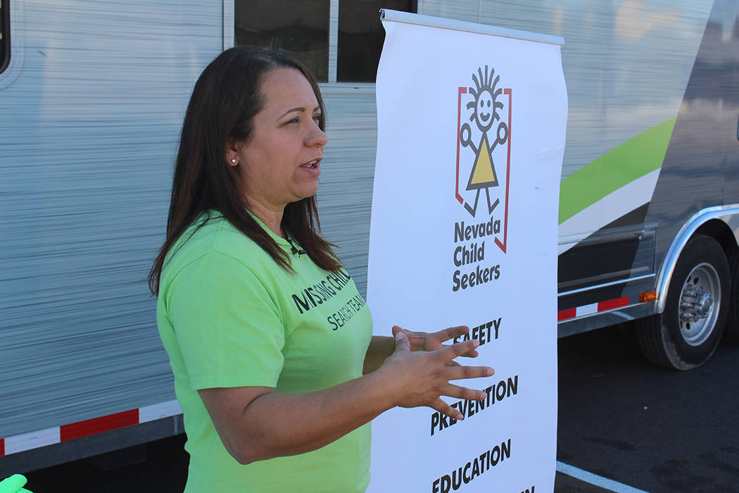 Margarita Edwards, directora de Nevada Child Seekers, pide más voluntarios para las búsquedas ...