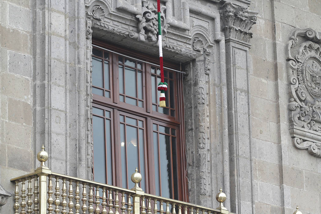Palacio Nacional, en el zócalo de la Ciudad de México. [NOTIMEX]