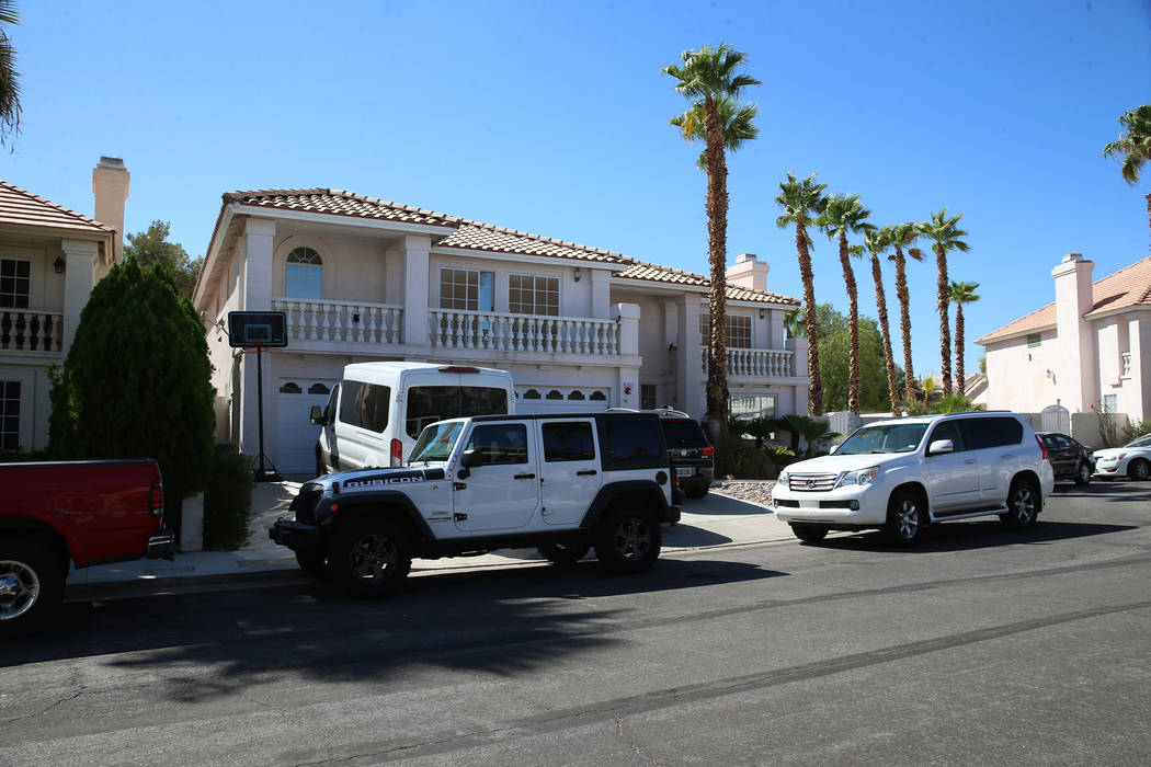 Una casa en Bahama Bay Court que se convirtió en un centro de rehabilitación, en Las Vegas, e ...