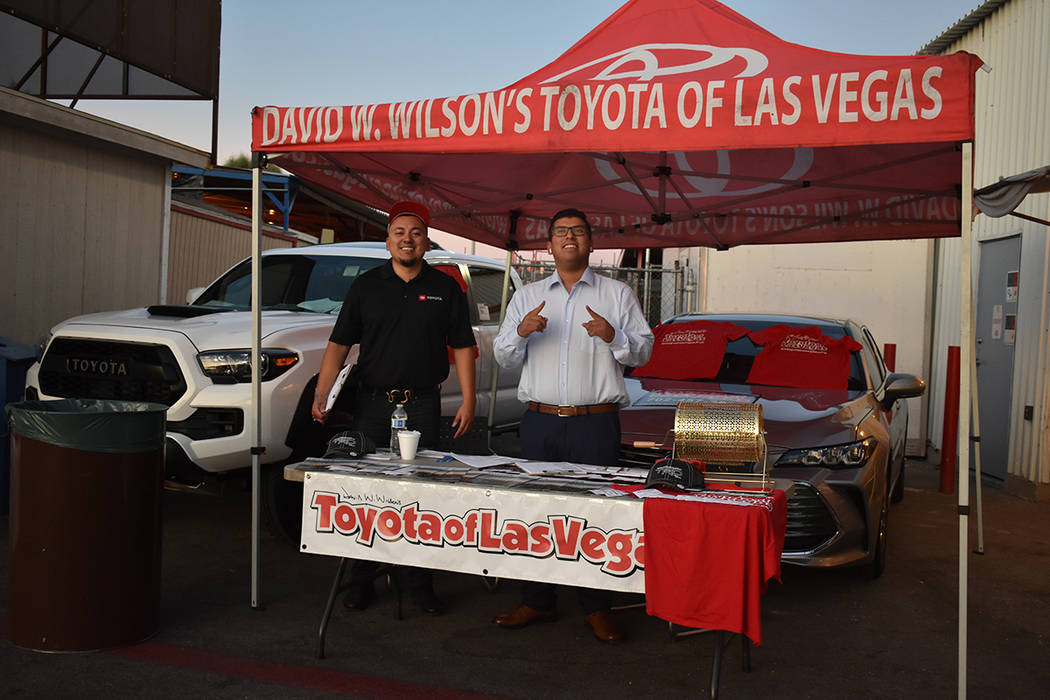 El evento fue posible gracias al apoyo de Toyota Las Vegas. Viernes 13 de septiembre de 2019 en ...