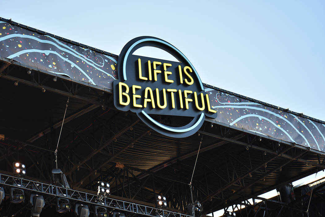 La edición 2019 de Life Is Beautiful contó con una asistencia de más de 195,000 personas. Do ...