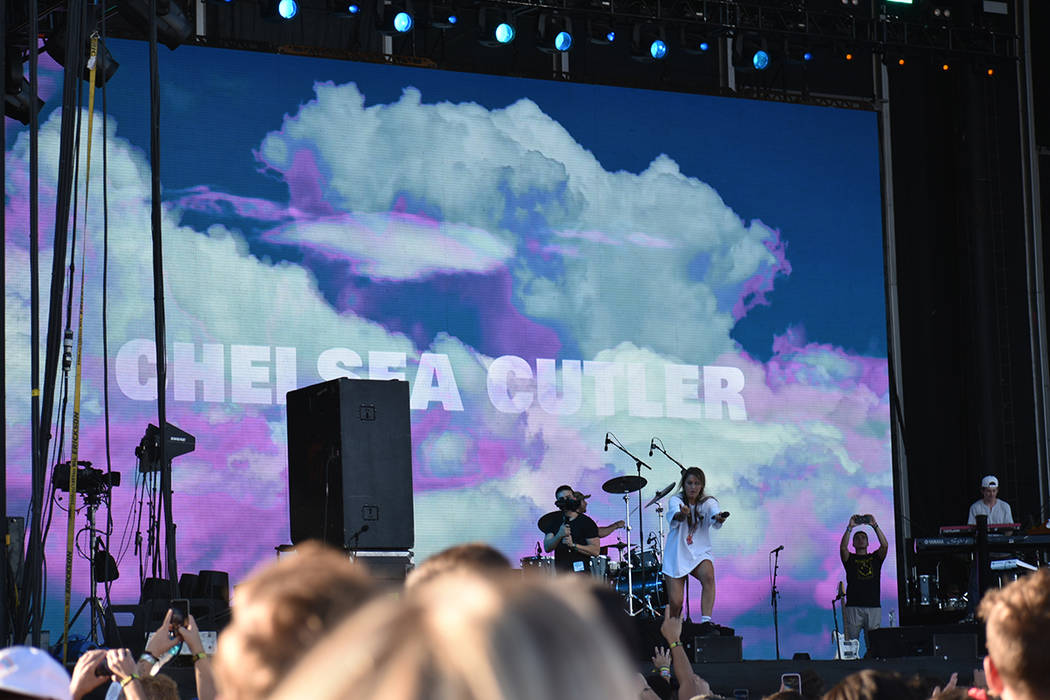 Chelsea Cutler se presentó durante el segundo día del festival. Sábado 21 de septiembre de 2 ...