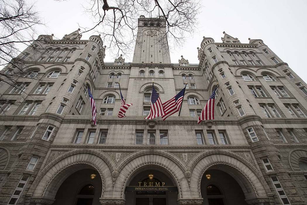 El Trump International Hotel en Washington, D.C., 4 de enero de 2019. (Alex Brandon/AP)