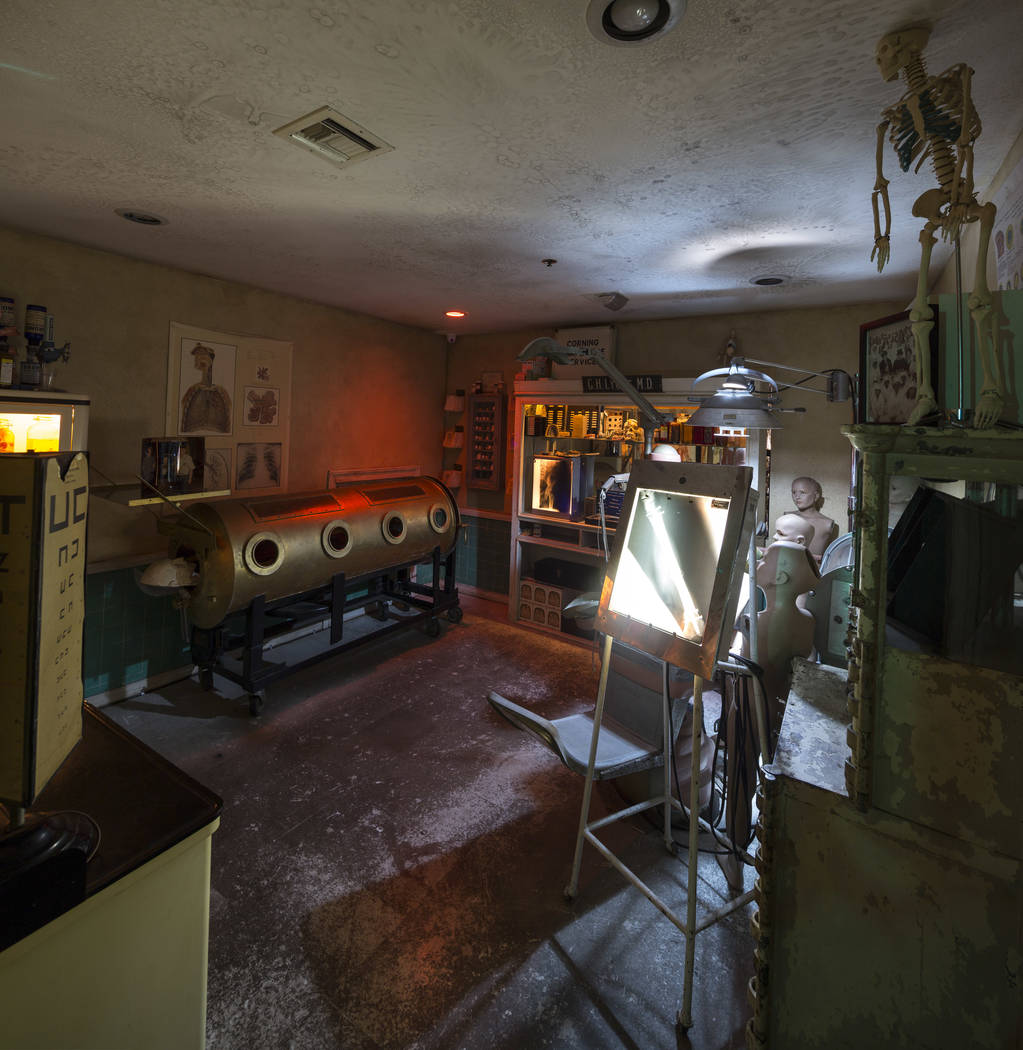 Zak Bagans' The Haunted Museum, ubicado en 600 E. Charleston Blvd. en el centro de Las Vegas, 2 ...