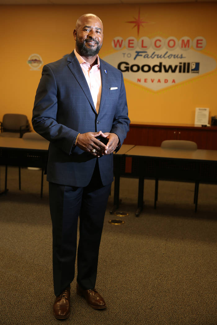 Rick Neal, nuevo director ejecutivo de Goodwill, en Goodwill of Southern Nevada en North Las Ve ...
