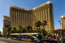 El Mandalay Bay dos años después del tiroteo masivo en el Strip de Las Vegas. (L.E. Baskow / ...