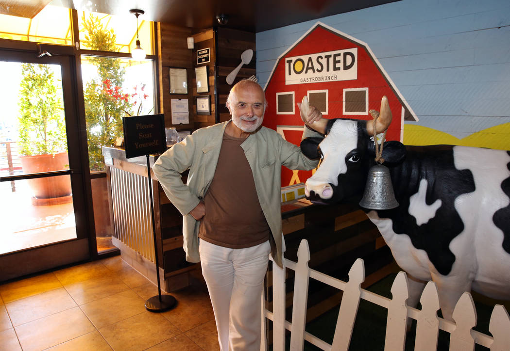 Sami Ladeki es el dueño de Toasted Gastrobrunch en 9516 W. Flamingo Road en Las Vegas. (Bizuay ...