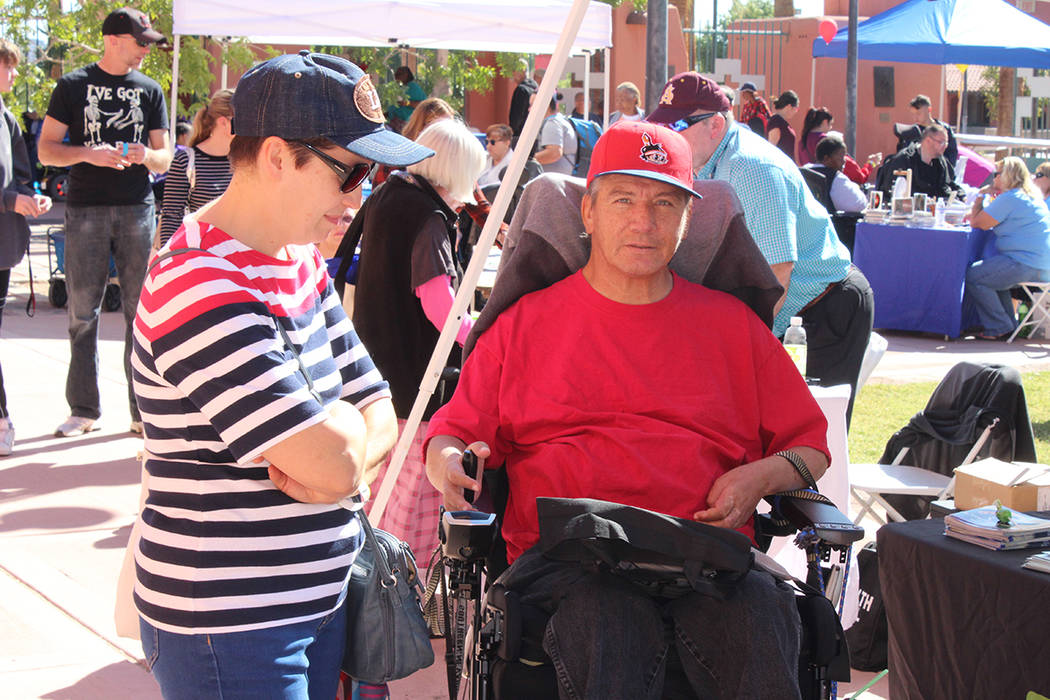 13% de las personas con discapacidad en Nevada tienen que ver con la movilidad. Sábado 12 de o ...