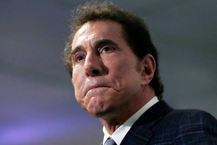 Esta foto de archivo del 15 de marzo de 2016 muestra a Steve Wynn en una conferencia de prensa ...