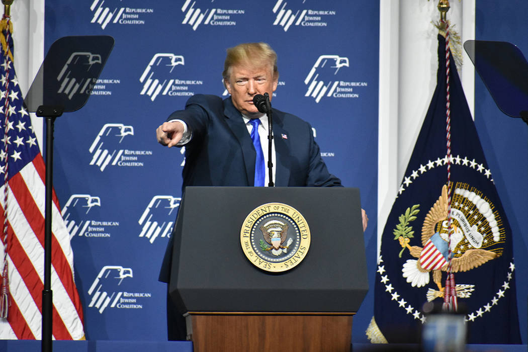 ARCHIVO.- El presidente Donald J. Trump participó en la Reunión Anual de Liderazgo de la Coal ...