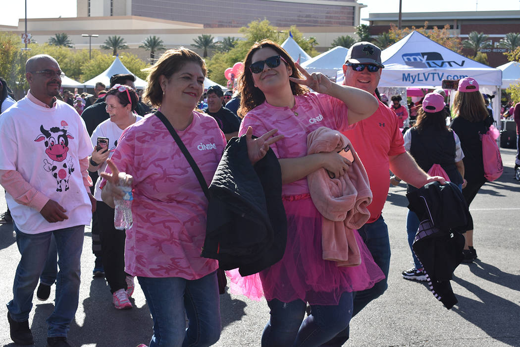 La “Caminata Contra el Cáncer de Mama 2019” se caracteriza por ser un evento familiar en e ...
