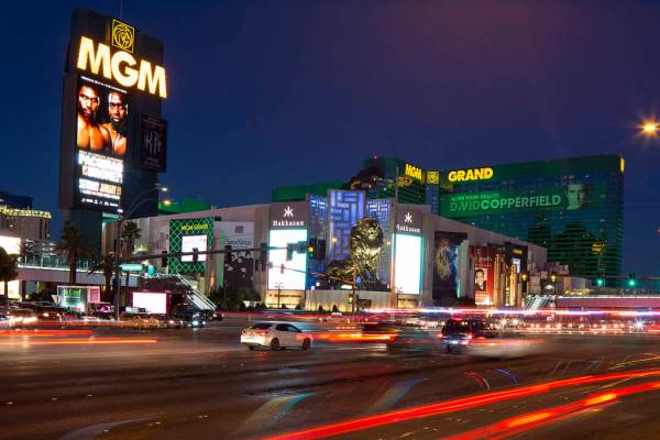 MGM Grand en el Strip de Las Vegas el sábado, 15 de diciembre de 2018. Richard Brian Las Vegas ...