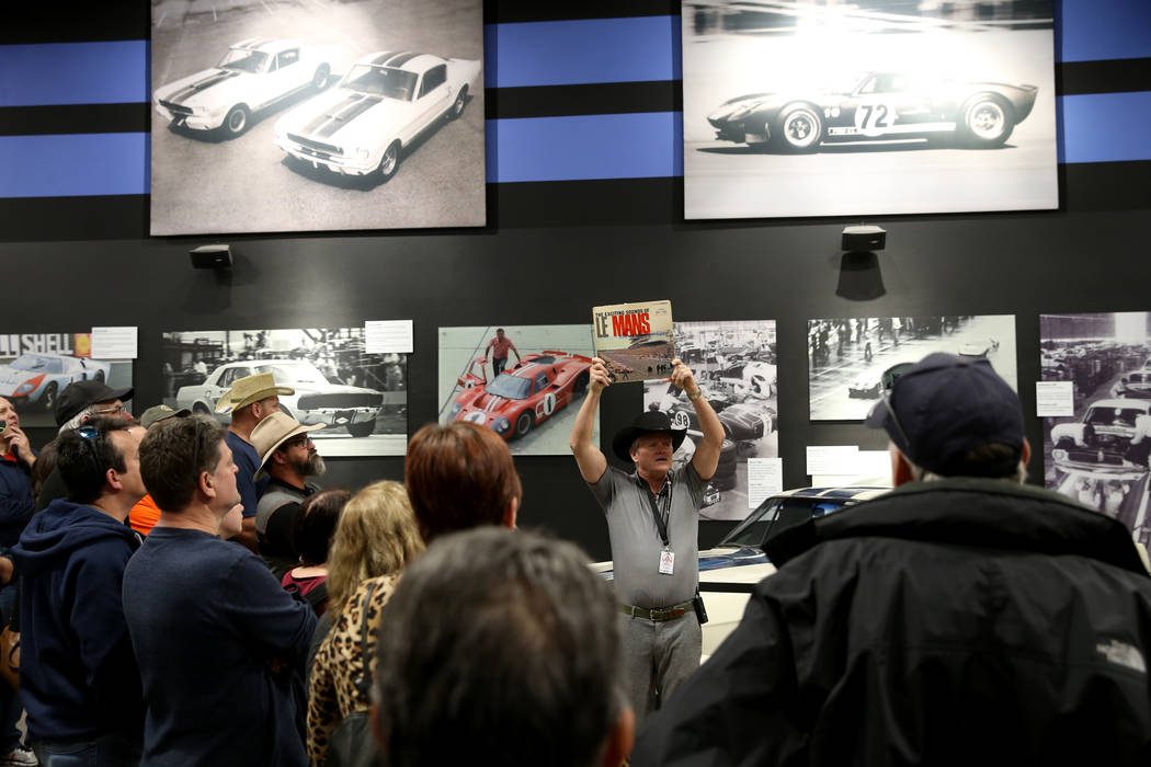 El Shelby Heritage Center en Las Vegas el jueves, 31 de octubre de 2019. La leyenda del automov ...