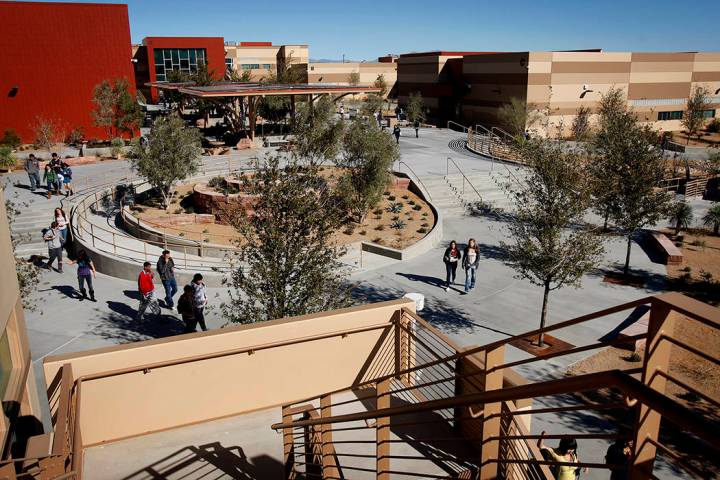 West Career & Technical Academy abrió sus puertas en 2010. (Foto de archivo del Las Vegas Revi ...