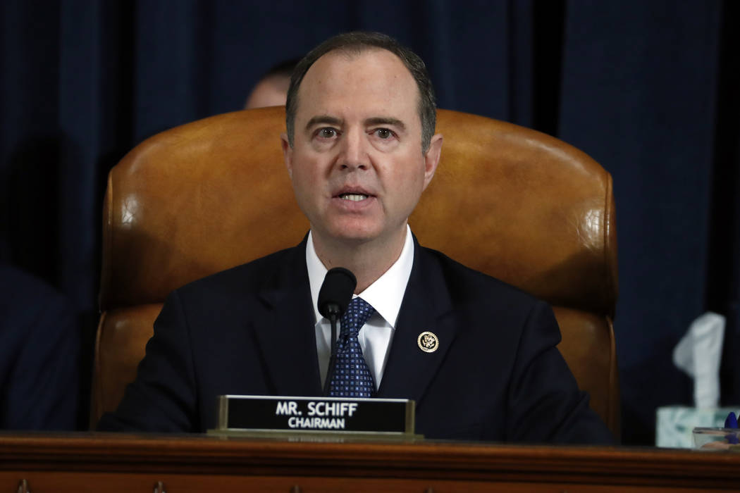 El presidente del Comité de Inteligencia de la Cámara de Representantes, Adam Schiff, demócr ...