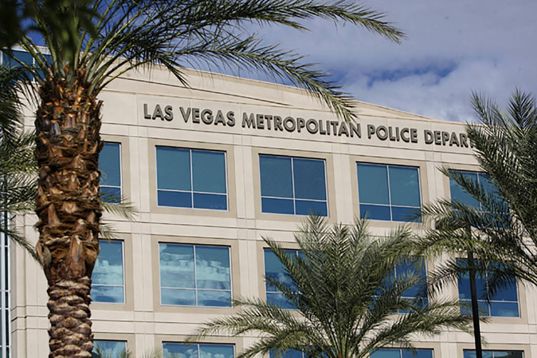 Sede del Departamento de Policía Metropolitana de Las Vegas. (Las Vegas Review-Journal)