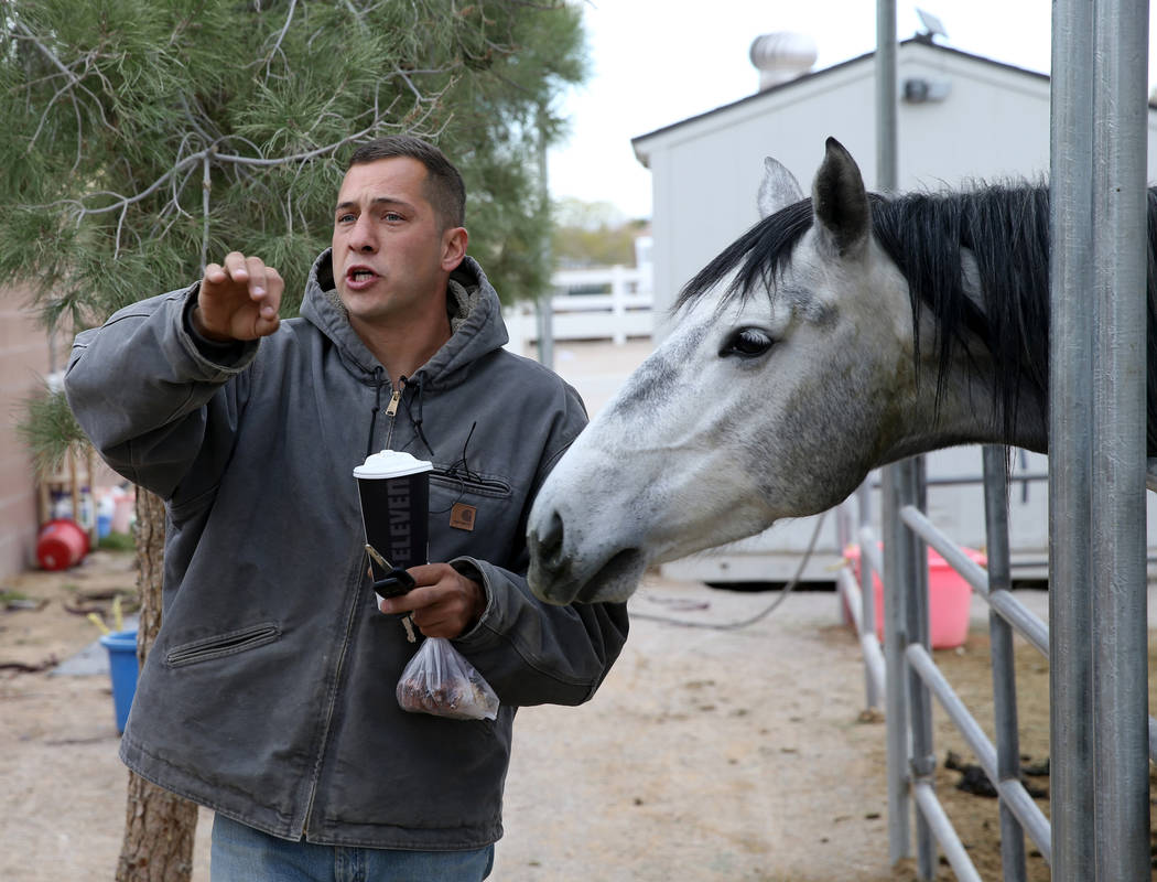 Everett Rogers, gerente de establos en Signature Farms, habla sobre un accidente aéreo en la c ...