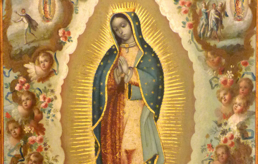 Imagen de la Virgen de Guadalupe. [Cortesía]