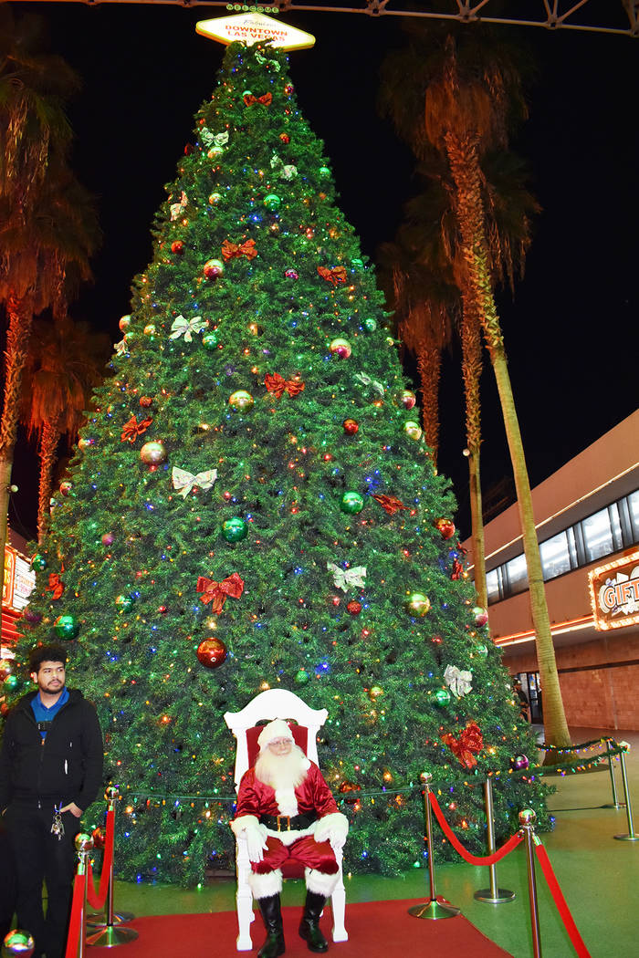 Dio inicio la temporada navideña con la ceremonia anual de iluminación del árbol de Navidad ...
