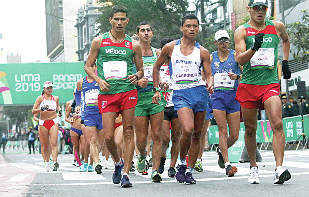 El mexicano Horacio Nava gana medalla de plata en la marcha varonil de 50 Km EN LOS Juegos Pana ...