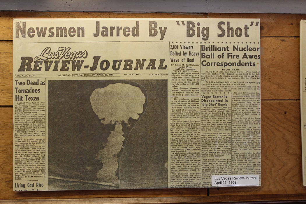 Un diario de 1952 se incluye en las salas del museo. Viernes 10 de enero de 2020 en el Museo Co ...