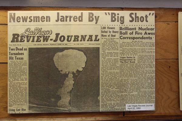 Un diario de 1952 se incluye en las salas del museo. Viernes 10 de enero de 2020 en el Museo Co ...