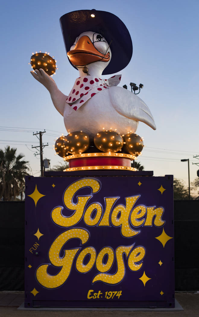 El Golden Goose. (Janna Karel Las Vegas Review-Journal)