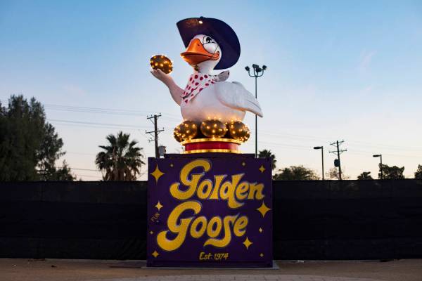 El Golden Goose. (Janna Karel Las Vegas Review-Journal)