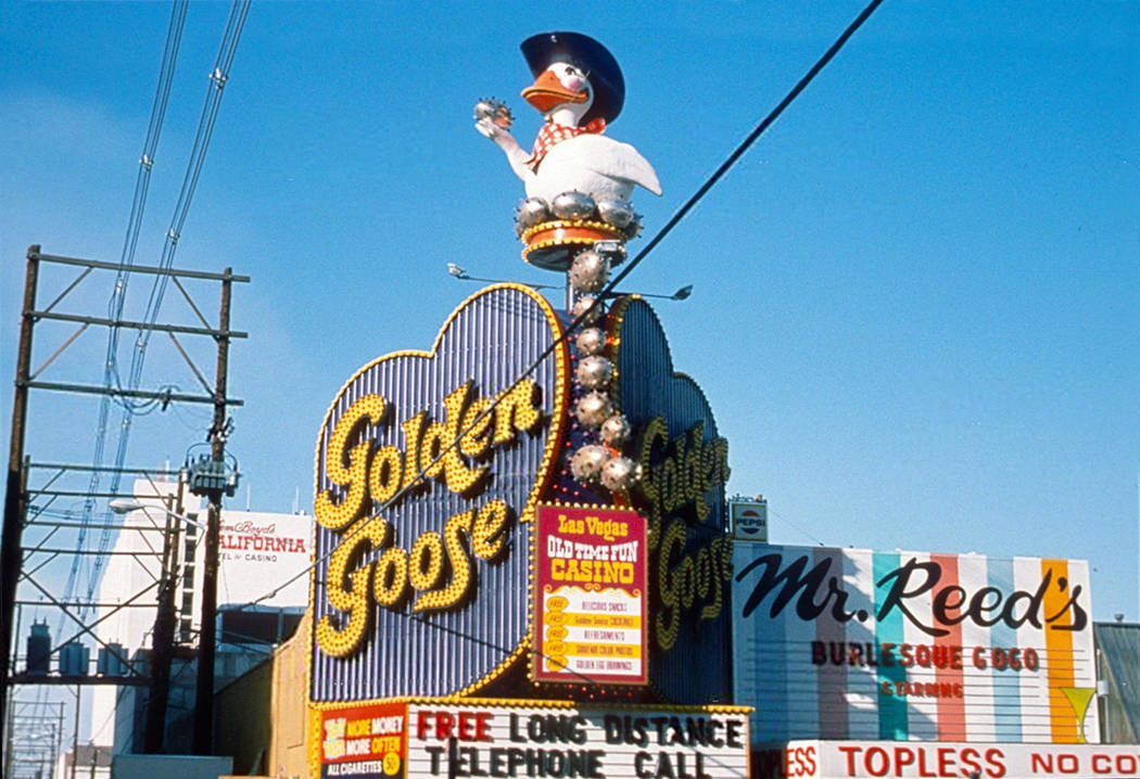 El Golden Goose alguna vez estuvo arriba del Golden Goose casino. DTP