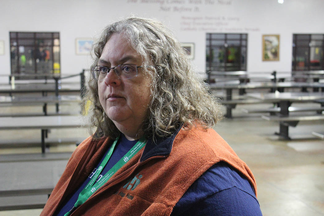 Michelle Fuller, gerente del Departamento de Servicios Sociales del Condado Clark, fue la encar ...