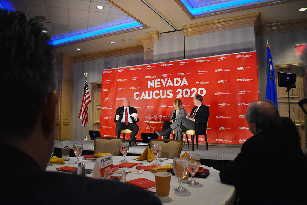 AARP Nevada & Las Vegas Review Journal Presentaron: Nevada Caucus 2020. Lunes 10 de febrero de ...