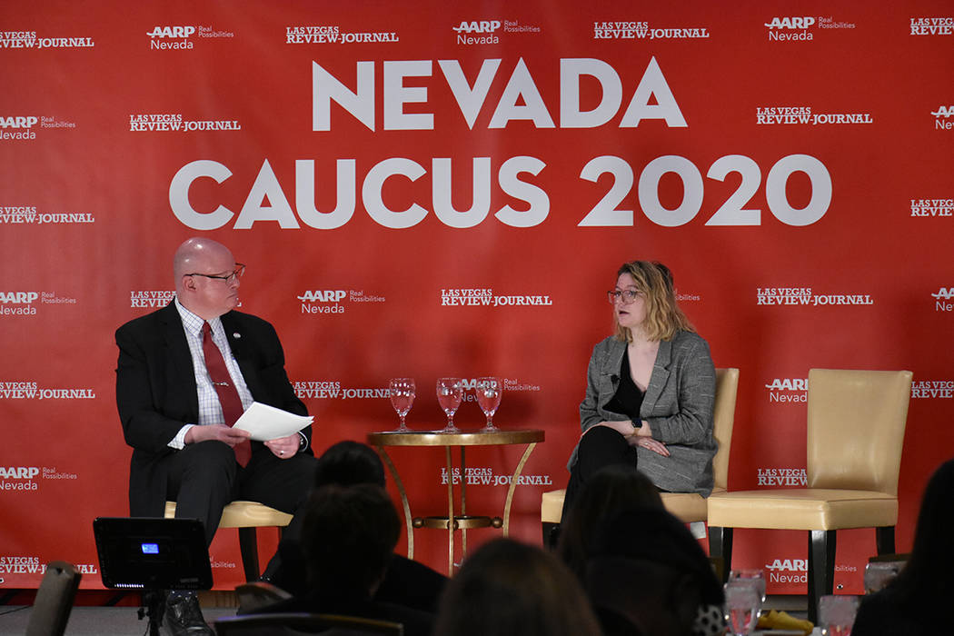 AARP Nevada & Las Vegas Review Journal Presentaron: Nevada Caucus 2020. Lunes 10 de febrero de ...