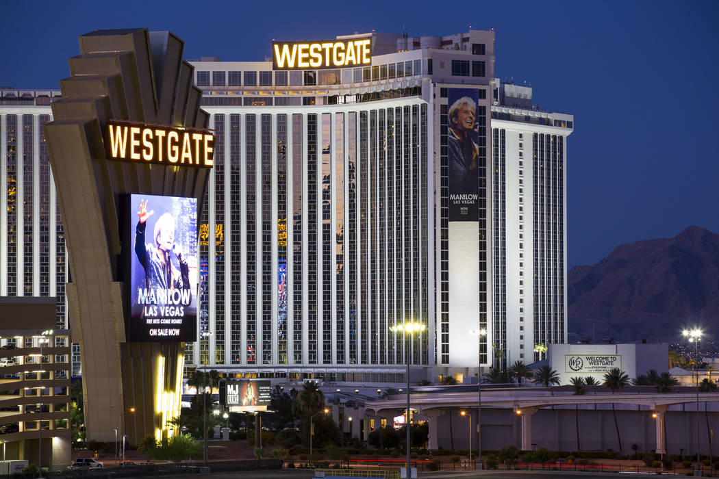 El hotel-casino Westgate en Las Vegas el jueves, 21 de junio de 2018. (Foto de archivo del Revi ...