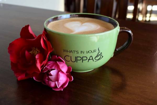 Bouquet Latte en The Cuppa Coffee Bar (The Cuppa Coffee Bar).