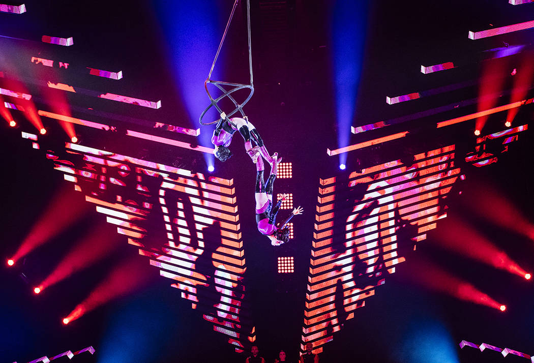 El espectáculo AXEL, del Cirque Du Soleil, tendrá una serie de funciones en Las Vegas. [Foto ...