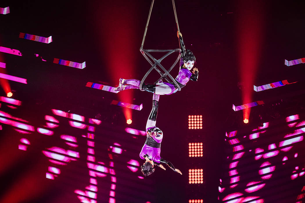 El espectáculo AXEL, del Cirque Du Soleil, tendrá una serie de funciones en Las Vegas. [Foto ...