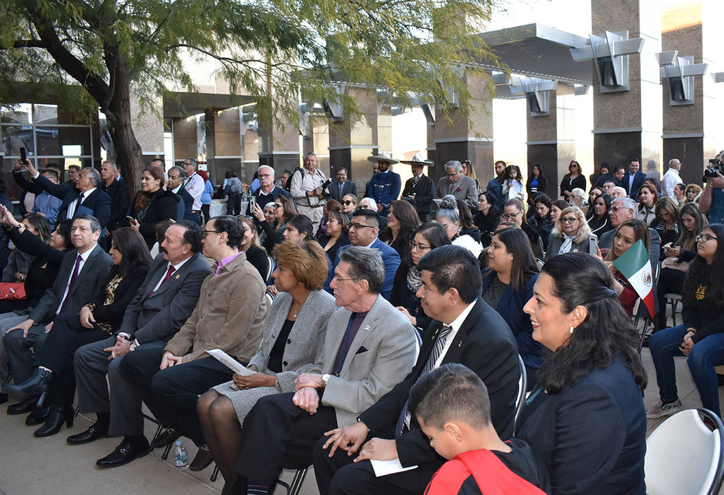 La ceremonia “Inauguration of the Liberty Bell” tuvo verificativo el miércoles 26 de febre ...